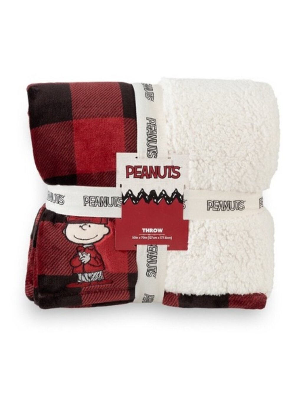 Peanuts Charlie Brown Throw Blanket